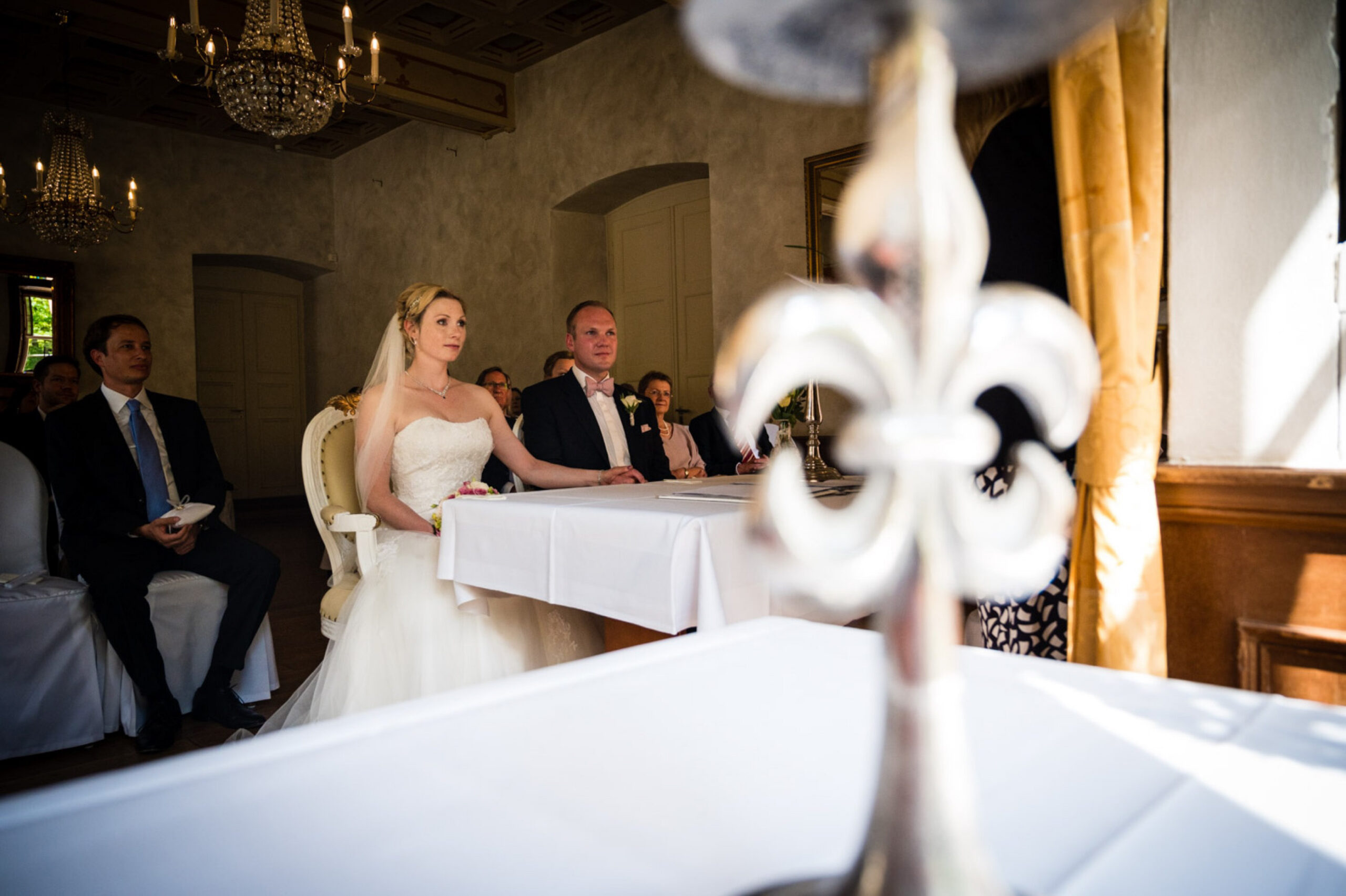 Standesamtliche Trauung und Hochzeit im Schlosshotel Gedern