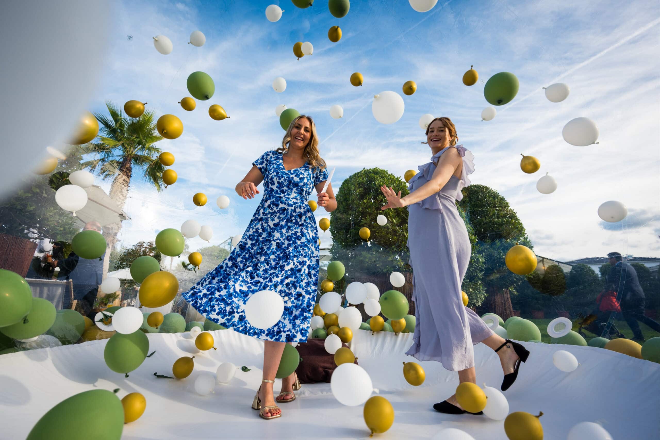 Gäste in einem Hubble House