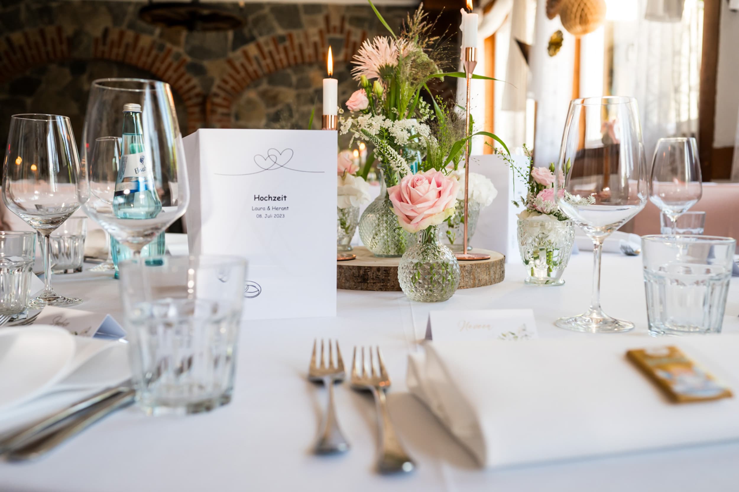 Hochzeitssaal Kreuzhof Kuralpe im Odenwald
